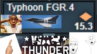 Eurofighter Typhoon In War Thunder [upl. by Adnilre]