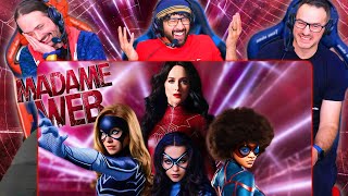 MADAME WEB MOVIE REACTION Dakota Johnson  Sydney Sweeney  SpiderMan  Full Movie Review [upl. by Soigroeg359]