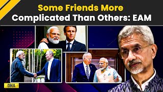 Some Friends Are Complicated EAM S Jaishankar On Indias Diplomatic Ties Amid Canada Row [upl. by Einnalem]