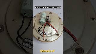 electricalfan wiring connection shortvideotrending viral [upl. by Rhea532]