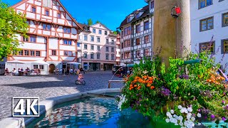 St Gallen Switzerland 🇨🇭 a charming trafficfree old town [upl. by Martinsen]