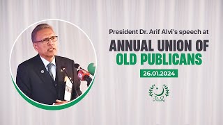 Annual Union of Old Publicans  President’s Speech  26012024 [upl. by Akeihsat338]