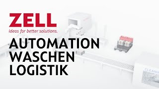 Automation Waschen und Logistik alles in einem Werkstückträger [upl. by Arnold]