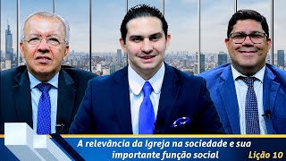 Revista de EBD Betel Dominical 10 A relevância da Igreja na sociedade e sua importante função social [upl. by Nitsed]