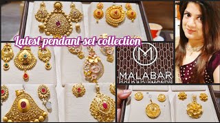 Malabar gold pendant designs with price  gold pendant designs  light weight gold pendant designs [upl. by Ahsead]