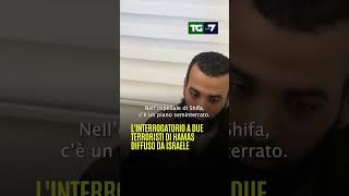 Linterrogatorio a due terroristi di Hamas diffuso da Israele [upl. by Franciscka]