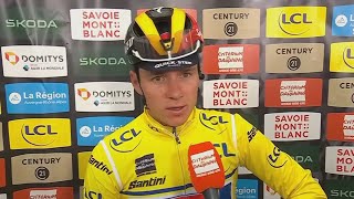 REMCO EVENEPOEL REACTING  ÉTAPE 5  CRITÈRE DU DAUPHINÉ 2024 [upl. by Asilad]