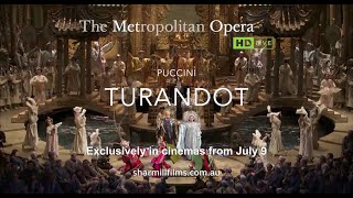 Met Opera Turandot  Official Trailer AU [upl. by Cherish]