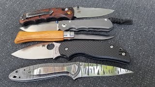 The Top 10 EDC Knives OF ALL TIME [upl. by Ennairda]