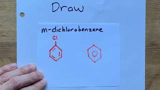 Draw mdichlorobenzene meta [upl. by Willet628]