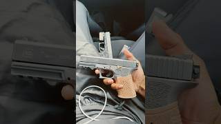 Glock 17 p80 bottom pewpew trend gunshorts shortsviral shortsfeed gunsofig [upl. by Rosalee796]