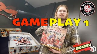 Zombicide 2nd Ed  Gameplay 1  CMON [upl. by Lolly]