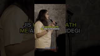 Gandha Khoon 🙃  FtShreeja Chaturvedi Hindi Standup comedy [upl. by Beaudoin]