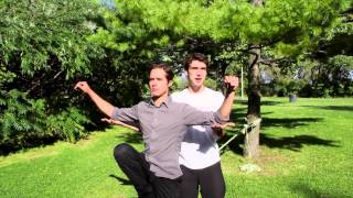 Tutoriel Slackline 01 Introduction à la slackline Introduction to slacklining [upl. by Searle]