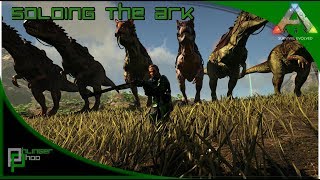 Soloing the Ark S4E48  Allosaurus Taming  Breeding  Rex Taming  Breeding [upl. by Salamone]