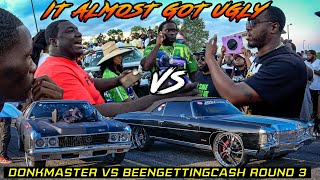 DONKMASTER VS BEENGETTINGCASH Got INTENSE Z06 Donk vs CFN  Ragz2Riches vs Blue Jay Grudge Race [upl. by Kriss]