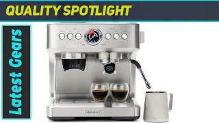 Calphalon Temp iQ Espresso Machine with Grinder Create BaristaQuality Coffee at Home [upl. by Aray968]