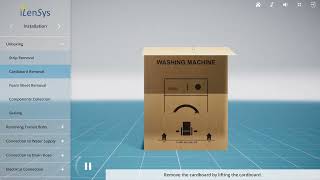 Washing Machine  3D Interactive user manual [upl. by Nwahsel610]