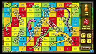 🐍 Juego online de SERPIENTES Y ESCALERAS para jugar gratis  COKITOS [upl. by Kcirred]