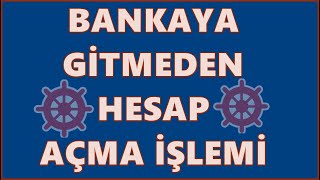 Denizbank Hesap Açma Online Müşteri Olma  Bankaya Gitmeden Vadesiz Hesap Açma İşlemi Nasıl Yapılır [upl. by Kahle195]