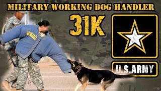 31K Military Working Dog Handler [upl. by Kline]