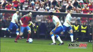 Gameplay PES 2012  Trailer E3 PES 2012 [upl. by Adnawaj]