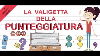 La valigetta della punteggiatura  Strumento utile per imparare lITALIANO [upl. by Dorfman]