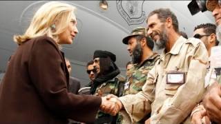 Clinton visits Libya [upl. by Kovacev]