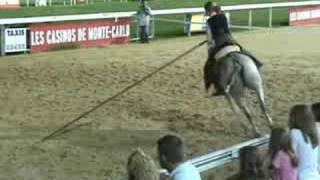 Spectacle Equestre  Concours Jeunes talents du Spectacle  Hippodrome Cagnes 2008 [upl. by Owen885]