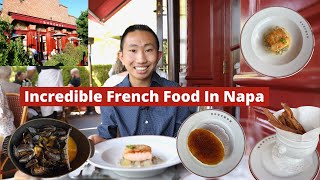 My FAVORITE French Food In Napa Valley  Bouchon Bistro [upl. by Arihas]