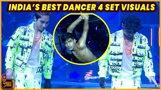 India’s Best Dancer 4 Set Visuals amp Behind the scene [upl. by Broeder]