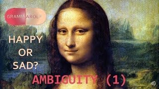 Ambiguity 1 الدلالة الاحتمالية [upl. by Ahsaret860]