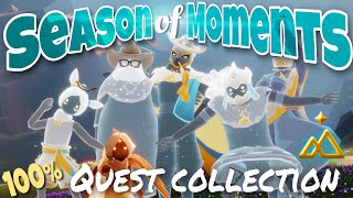 All Season of Moments Quest Collection 15  Moments Guide Quests  Sky Children of the Light [upl. by Graces111]