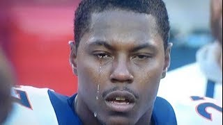 Knowshon Moreno CRIES BIG TEARS [upl. by Intruoc]