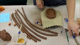 Coil Pot Construction Techniques [upl. by Artie]