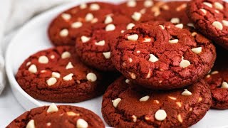 Red Velvet Cookies Recipe [upl. by Gervase662]