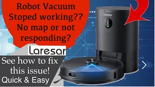 Laresar Robot Vacuum Stopped Working  How I got it fixed [upl. by Eleirbag]