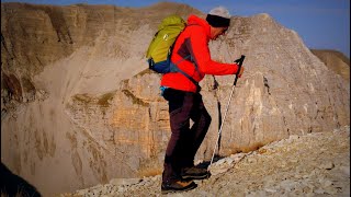 Monte Vettore  Monte Torrone  Sasso DAndrè  Cima di Pretare da Forca di Presta  Monti Sibillini [upl. by Louie]