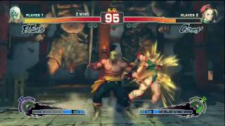 SUPER Street Fighter 4  Vigilantes 6x RSF Loop With El Fuerte At PAX East 2010 [upl. by Sheedy673]