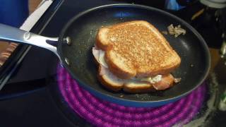 Ham Egg and Cheese Grilled Sandwich [upl. by Nilkoorb]