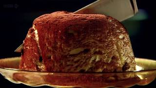 Two Greedy Italians  Doublelayered Panettone and Ricotta pudding HD [upl. by Clarisa]