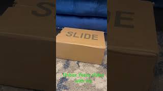 Yeezy slides unboxing😏 [upl. by Nahallac]