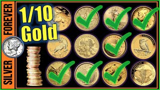 Stack the BEST 110 oz Gold Coin Collection [upl. by Atsev]