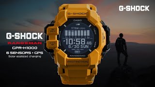 New GSHOCK Rangeman  GPRH1000 [upl. by Alenairam]