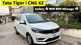 Tata Tigor CNG XZ Walkaround Review Interior Features Price  Tigor CNG 2022 [upl. by Itirp425]