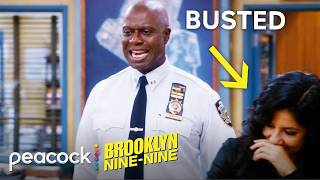 Brooklyn 99 moments that were NOT scripted  Brooklyn NineNine [upl. by Orecul]