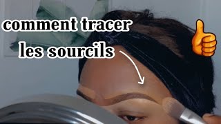 comment faire ses sourcils parfaits  débutants [upl. by Nizam]