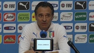 Prandelli quotImmobile titolare Ho 23 titolariquot  Mondiali 2014 [upl. by Leggat]