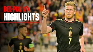 Belgium 61 Poland  KDB amp Trossard show the way REDDEVILS  NationsLeague 2022 2023 [upl. by Orimlede918]