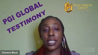 Cherece Black PGI Global Video Testimony [upl. by Enitselec483]